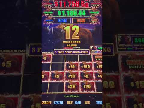 BUFFALO LINK CAME THROUGH WITH A BIG WIN BONUS #slots #casino #buffalolink #shorts