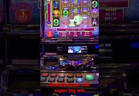 Super Rare Big Win Grand Bazaar Slot Machine #slots #slot #slotmachine #slotmachines #short #shorts