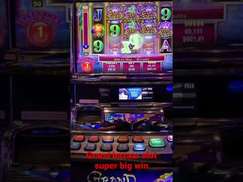 Super Rare Big Win Grand Bazaar Slot Machine #slots #slot #slotmachine #slotmachines #short #shorts