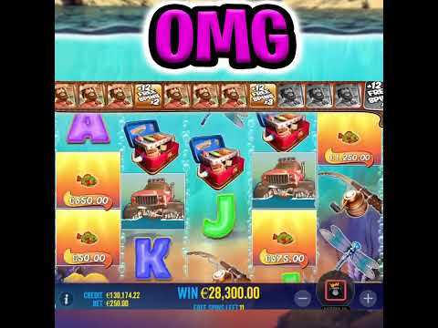 A LAST SPIN MIRACLE 😬 BIG BASS SPLASH SLOT 🔥 MEGA BIG WIN ON MAX BET OMG‼️ #shorts