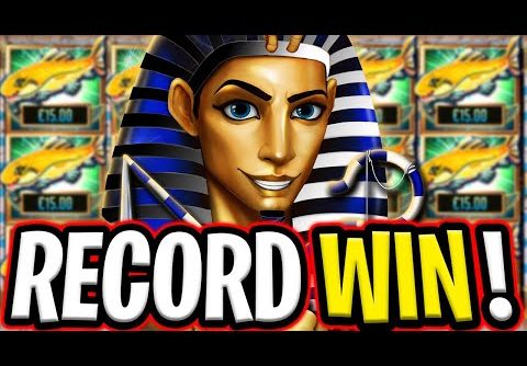 MY BIGGEST RECORD WIN EVER 🔥 FOR FISH EYE 🐟 SLOT OMG WHAT A BONUS‼️ *** €375 BET ***