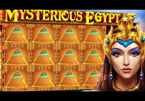 MYSTERIOUS EGYPT 💎 SLOT MEGA BIG WIN 😱 ON THIS NON STOP BONUS BUY SESSION OMG THIS SLOT CAN PAY‼️