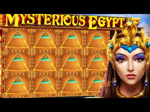 MYSTERIOUS EGYPT 💎 SLOT MEGA BIG WIN 😱 ON THIS NON STOP BONUS BUY SESSION OMG THIS SLOT CAN PAY‼️