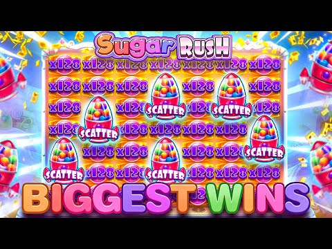 OUR RECORD WINS On SUGAR RUSH.. (ALMOST MAX WIN)