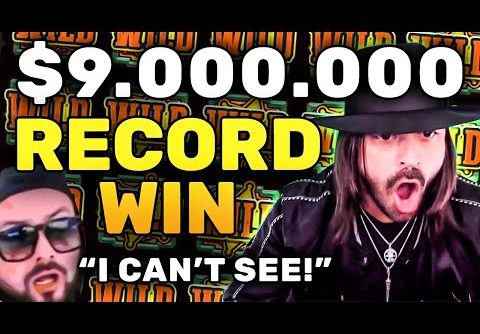 $9 MILLION WIN – BIGGEST EVER ON LIVE STREAM | WANTED DEAD OR A WILD