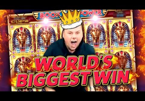 Worlds BIGGEST Real Money Slot Win 💰 €70 BET 🔥 Book of Power 🔥