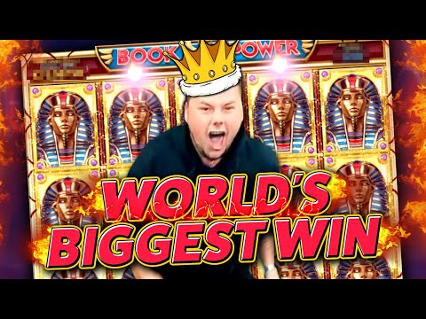 Worlds BIGGEST Real Money Slot Win 💰 €70 BET 🔥 Book of Power 🔥