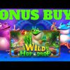 *5 BONUS BUYS* NEW SLOT WILD HOP & DROP BUT CAN WE GET A BIG WIN?