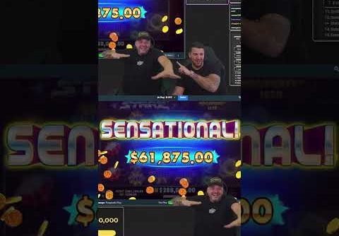 FULL SCREEN WILDS PAYS US AN INSANE WIN!! #casino #bigwin #slots