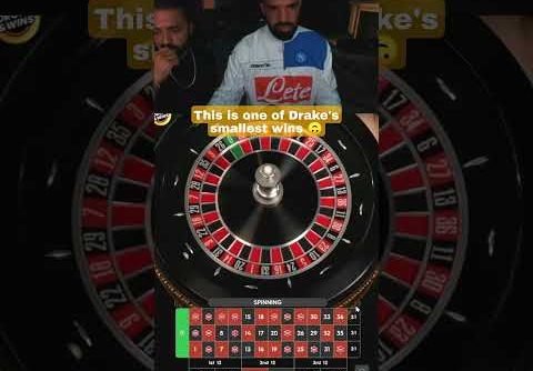 This is One of Drake’s Smallest Wins #Drake #roulette #gambling #bigwin #biggestwins