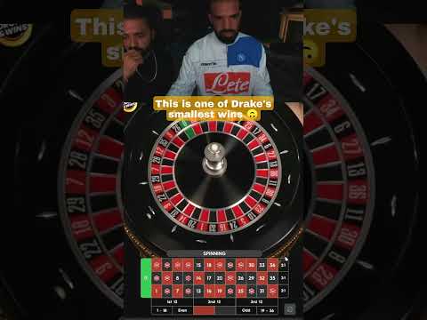 This is One of Drake’s Smallest Wins #Drake #roulette #gambling #bigwin #biggestwins