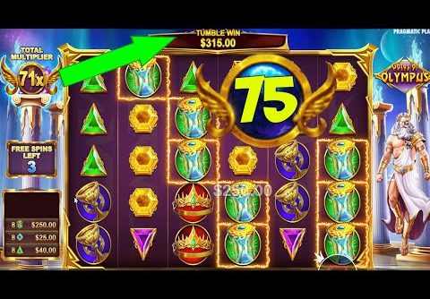 GATES OF OLYMPUS🔱HIT 75X MULTIPLIER – BONUS BUY BIG WIN CASINO SLOT ONLINE GAME BIG SYMBOL