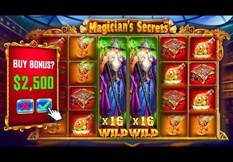 NEW MAGICIAN’S SECRETS SLOT PAYS INSANE (MY BIGGEST SLOTS WIN EVER)