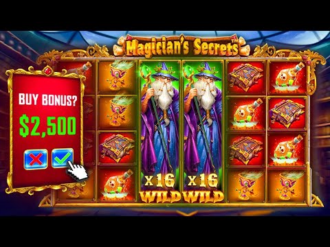 NEW MAGICIAN’S SECRETS SLOT PAYS INSANE (MY BIGGEST SLOTS WIN EVER)