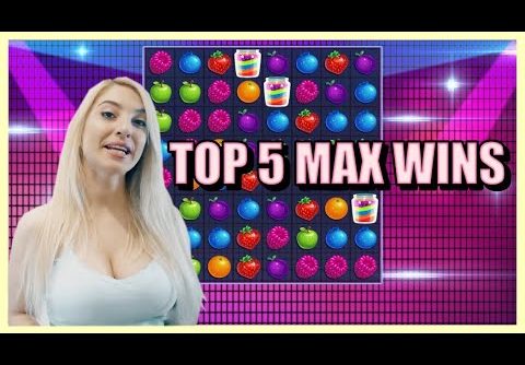 JAMMIN JARS SLOT / TOP 5 RECORD MAX WINS! STREAMING HIGHLIGHTS!