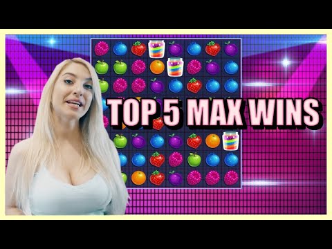 JAMMIN JARS SLOT / TOP 5 RECORD MAX WINS! STREAMING HIGHLIGHTS!