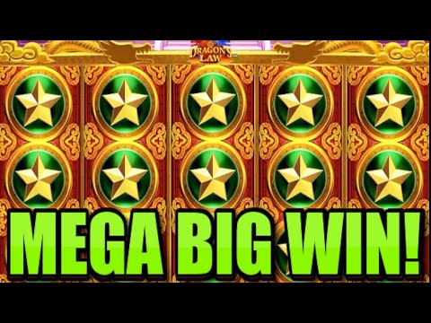 **MEGA BIG WIN!** 🐲Dragon’s Law Konami Slot Machine Bonus Wins!