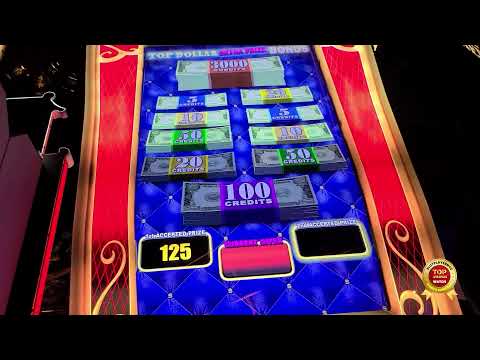 Top Dollar Slot Jackpot – Big Win in 8 Minutes! Mohegan Sun Slot Jackpot