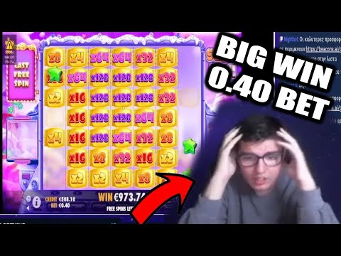 😱SUGAR RUSH BIG WIN 0.40 BET | NEW SLOTS STREAMER