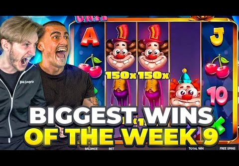 NEVER SEEN BEFORE MULTIPLIERS!! BIGGEST WINS OF THE WEEK 9