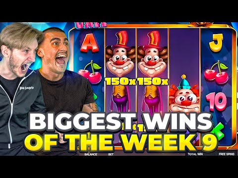 NEVER SEEN BEFORE MULTIPLIERS!! BIGGEST WINS OF THE WEEK 9