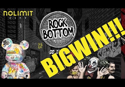 ROCK BOTTOM SLOT BIG WIN 💥 INSANITY SPINS 💥 NOLIMIT CITY!!!