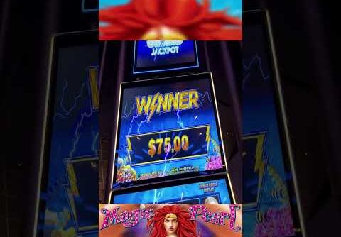 $25 BET BIG WIN MAGIC PEARL SLOT MACHINE