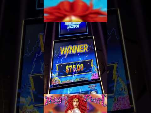 $25 BET BIG WIN MAGIC PEARL SLOT MACHINE