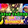 SWEET BONANZA ⭐SLOT OYUNLARI ⭐ ÇARPAN YAĞMURU BİGWİN !! #sweetbonanza #bonanza #slot #bigwin