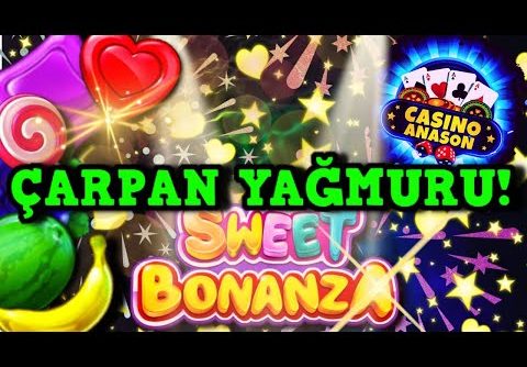 SWEET BONANZA ⭐SLOT OYUNLARI ⭐ ÇARPAN YAĞMURU BİGWİN !! #sweetbonanza #bonanza #slot #bigwin