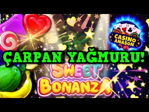 SWEET BONANZA ⭐SLOT OYUNLARI ⭐ ÇARPAN YAĞMURU BİGWİN !! #sweetbonanza #bonanza #slot #bigwin