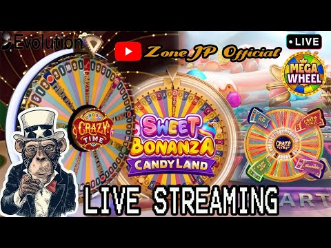 Spin Gamling Hari ini|| Crazy Time – MEGA WHEEL|| LIVE CASINO Pragmatic – Evolution  Part130 #casino