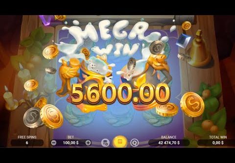 FRIDAY MEGAWIN: $5600 in DRAGON TAVERN BONUS BUY SLOT