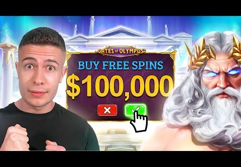 INSANE $100,000 Bonus Buys on GATES OF OLYMPUS ⚡