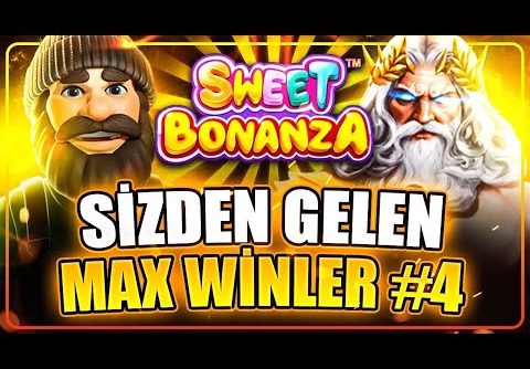 SLOT OYUNLARI | SİZDEN GELEN REKOR KAZANÇLAR 4 | MAX WİN İÇERİR!!! | Max Win