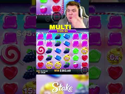 SWEET BONANZA XMAS INCREDIBLE WIN!! (BONUS BUYS) #slots #casino #sweetbonanza #shorts