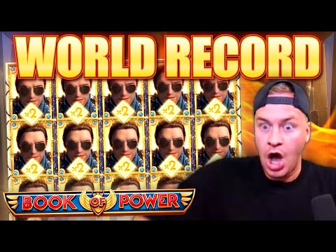 THE WORLD’S BIGGEST EVER WIN ON NEW BOOK OF POWER SLOT!!!