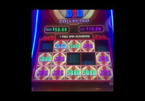 Dynasty Link Dynasty Lock Feature Slot Machine Bonus Super Big Win $5 Max Bets!