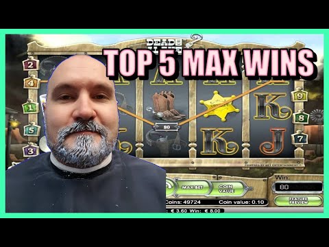 DEAD OR ALIVE 2 SLOT / TOP 5 RECORD MAX WINS! STREAMING HIGHLIGHTS!