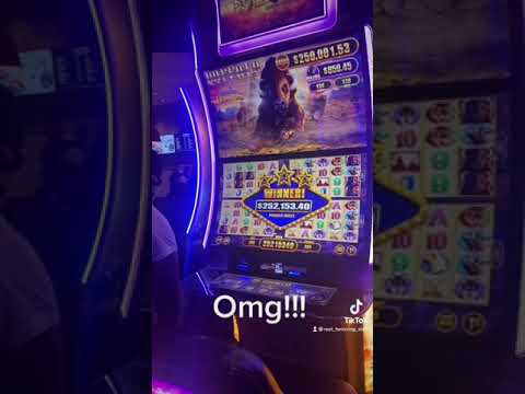 $250,000 Grand Jackpot on Buffalo slot! #Shorts #Short