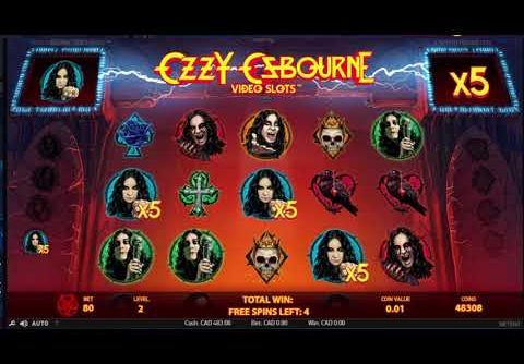 HUGE WIN! Ozzy Osbourne Online Slot