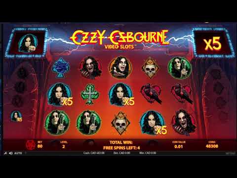 HUGE WIN! Ozzy Osbourne Online Slot