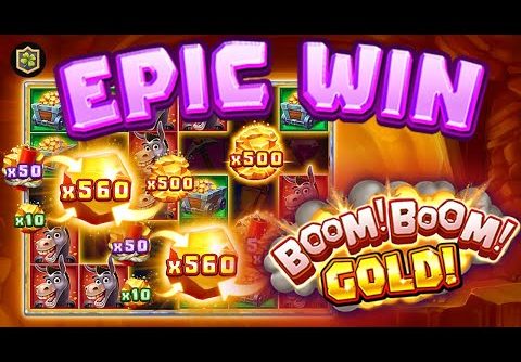 1,134X 🔥 Boom! Boom! Gold! 🔥 NEW Online Slot EPIC Big WIN – 3 Oaks Gaming (Casino Supplier)