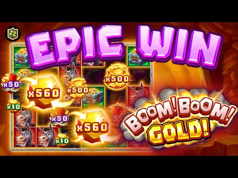 1,134X 🔥 Boom! Boom! Gold! 🔥 NEW Online Slot EPIC Big WIN – 3 Oaks Gaming (Casino Supplier)