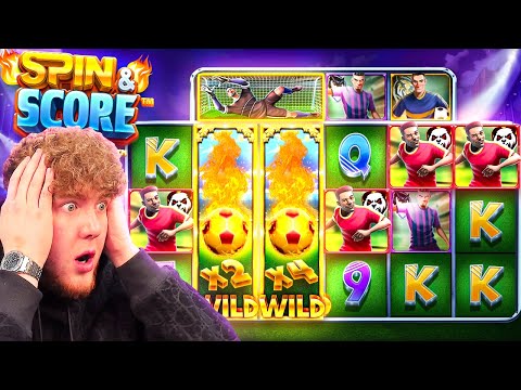 FINALLY we hit big on SPIN & SCORE MEGAWAYS! *NEW SLOT*