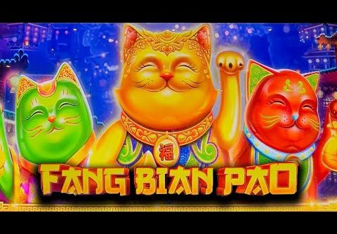 MASSIVE MEGA BONUS 🐈‍⬛ HUGE MULTIPLIERS 😮 on Fang Bian Pao Kittys Slot