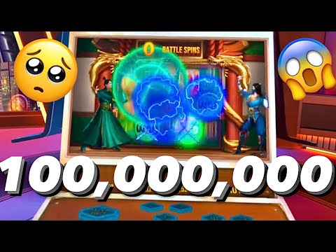 I bet $100,000,000 on slots trying for a big win PokerStars vr