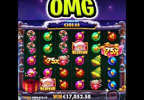 SANTA’S GREAT GIFT 🤑 MAX BET 🔥 SUPER RARE DOUBLE MULTIPLIERS MEGA BIG WIN‼️ #shorts