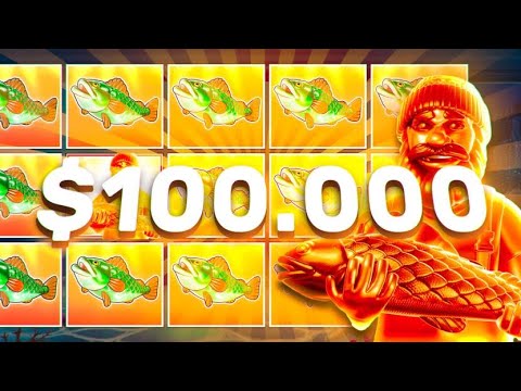 MY BIGGEST WIN EVER ON A SLOT, AND IT WAS BIG BASS BONANZA PAYING $100.000!!!