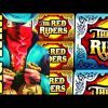 BIG WIN RUN! (TAKE THAT SPARTACUS!) THE RED RIDER 🚂 NEW SUPER COLOSSAL REELS Slot Machine (SG)